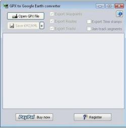 GPX to Google Earth Converter